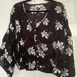 Lovestitch (VICI) button-down kimono